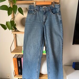 Abercrombie curve love loose high rise